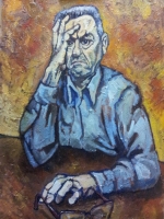 Autoritratto (2013) - Olio su tela 50x70