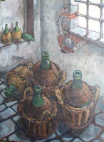 Cantina - olio su tela 80x60