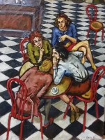 comari (2013) - olio su tela 70 x 90